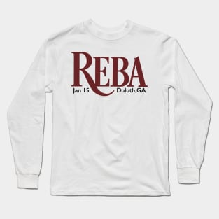 Reba Georgia tour Long Sleeve T-Shirt